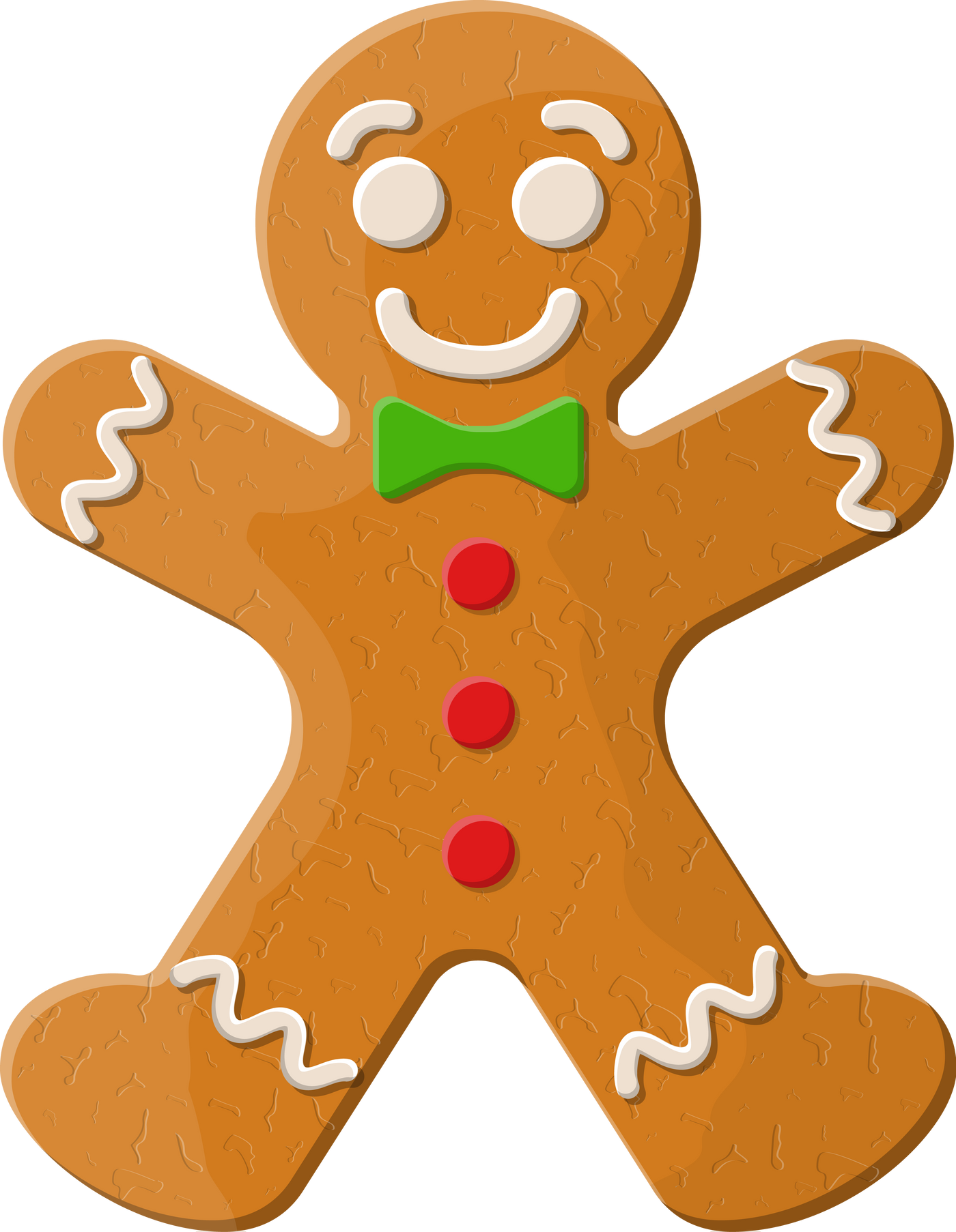 Holiday Gingerbread Man Cookie